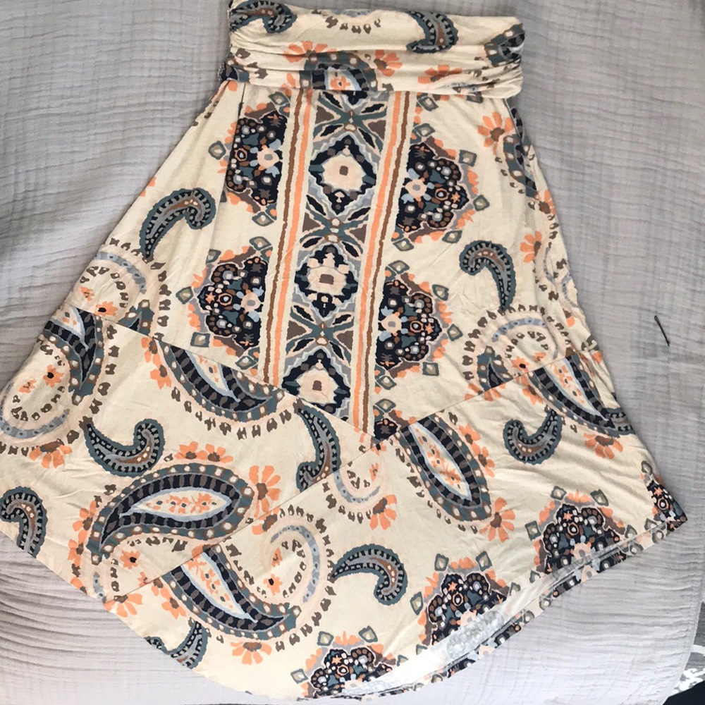 Anthropologie Maeve Maxi Skirt
